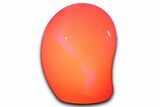 Free-Standing Polished Pink Manganoan Calcite - Fluorescent! #365830-1